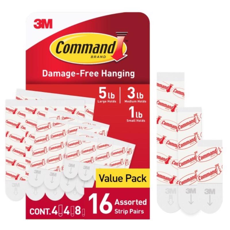 REPLACMNT STRIPS COMMAND