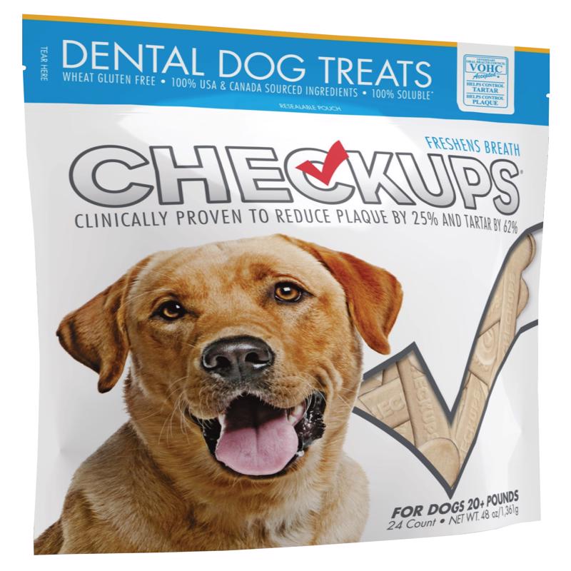 DOG FOOD 48OZ CHECKUPS