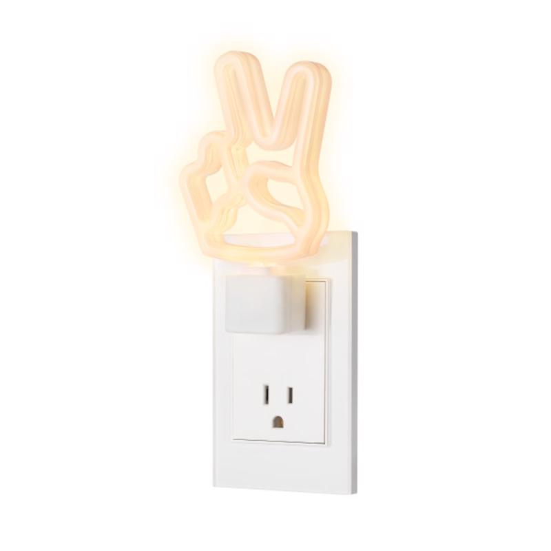 NIGHT LIGHT PEACE SIGN