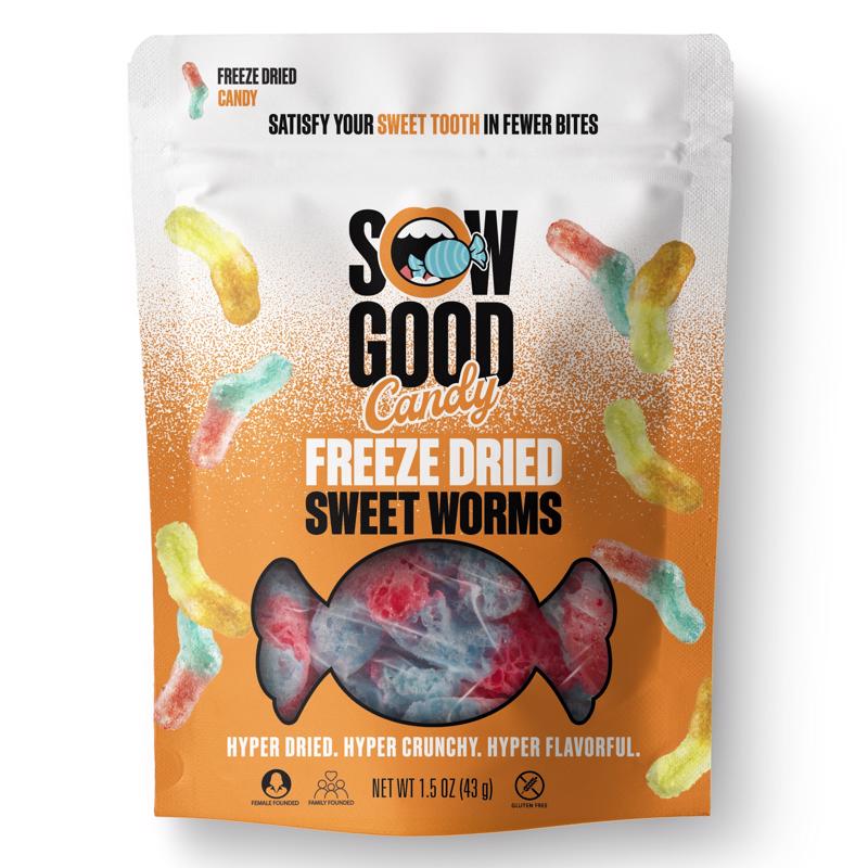 FRZ DRIED SWT WRM CNDY