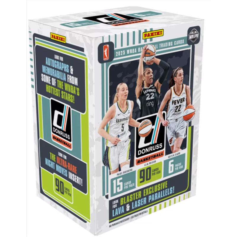Panini 2025 WNBA Donruss Blaster Box Trading Cards