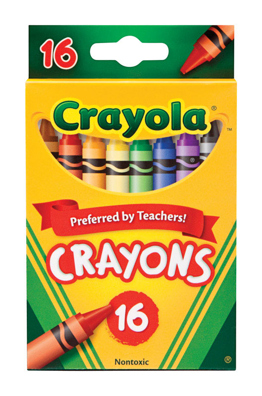CRAYONS ASST 16PK