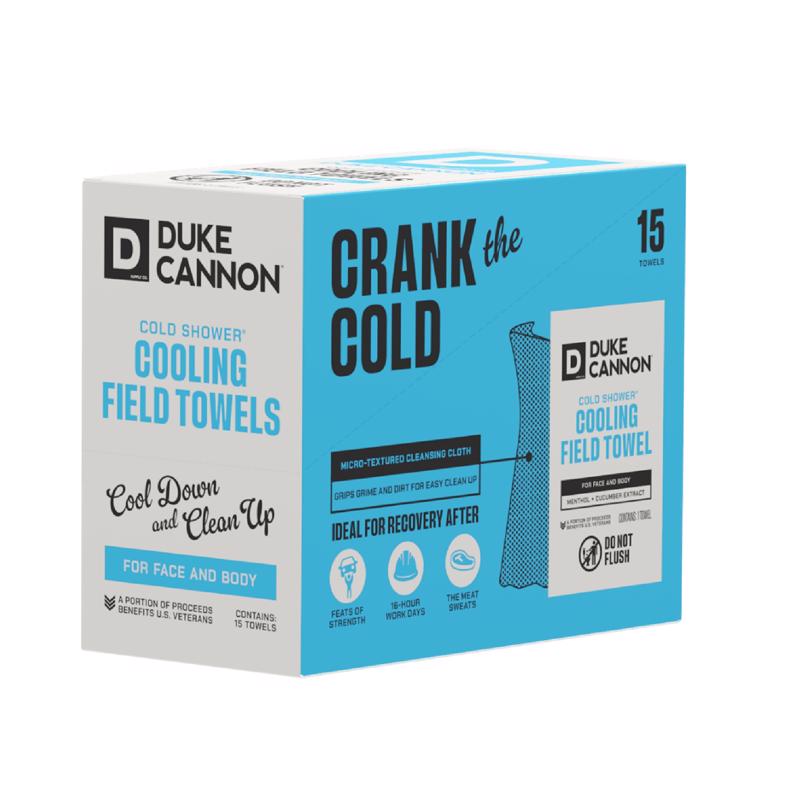 Duke Cannon Cold Shower Cooling Towel 15 ct