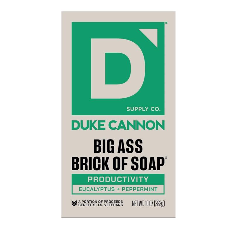 Duke Cannon Productivity Eucalyptus and Peppermint Scent Bar Soap 10 oz 1 pk