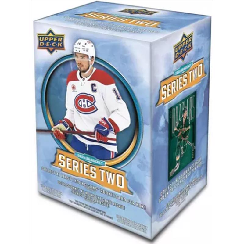 Upper Deck 2025/26 Series 2 Hockey Blaster Box Trading Cards