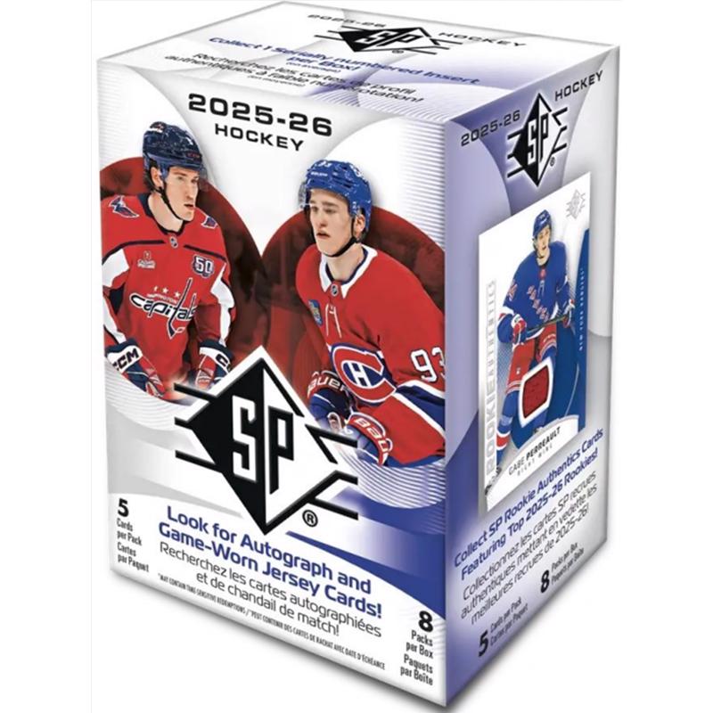 Upper Deck 2025/26 SP Hockey Blaster Box Trading Cards
