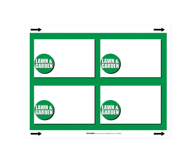 'L&G'SIGN WTRPRF5"X3.5"