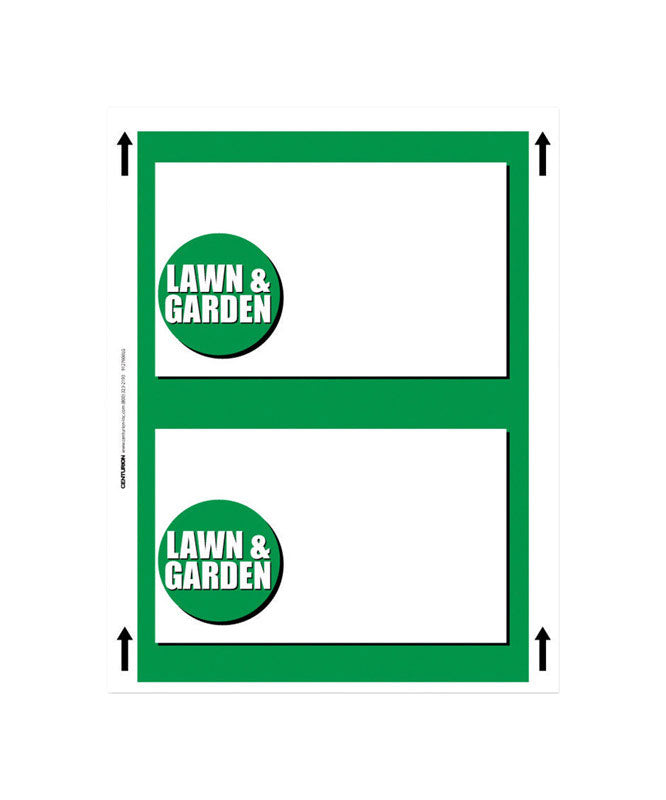 'L&G' SIGN 7"X5"