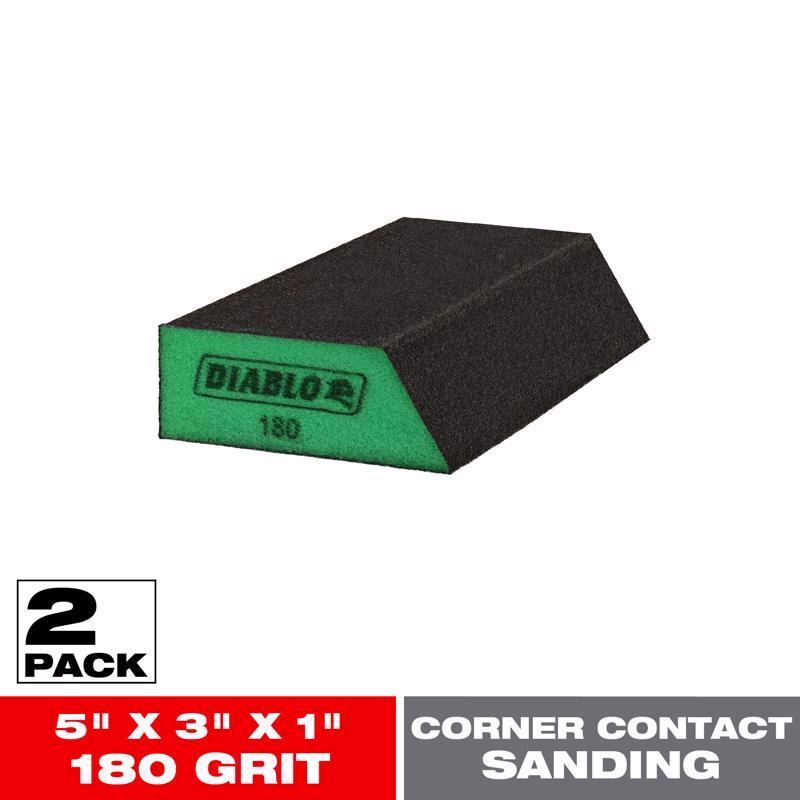 SANDING SPONGE 180G 4PK