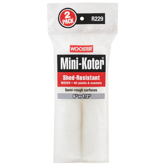 PAINT ROLLR CVR 6" 2PK