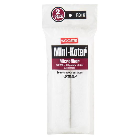 PAINT ROLLR CVR 6" 2PK