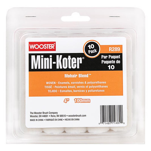PAINT ROLLR CVR 4" 10PK