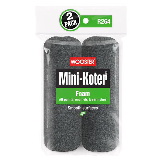 PAINT ROLLR CVR 4" 2PK