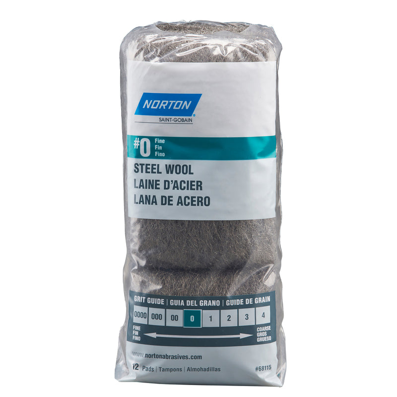 STEEL WOOL 0 FINE 12PK