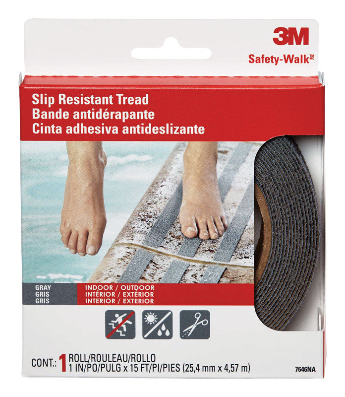 ANTI-SLIP TRD 1"X15' GRY
