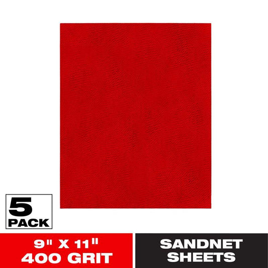 SANDING SHEET 400GR 5PK