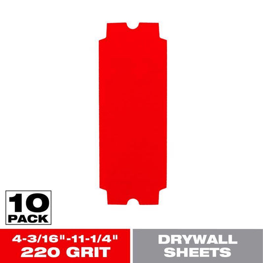 DRYWALL SAND SHEET 220GR