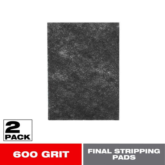 Diablo 6 in. L X 4 in. W 400 Grit Silicone Carbide Final Stripping Pads 2 pk