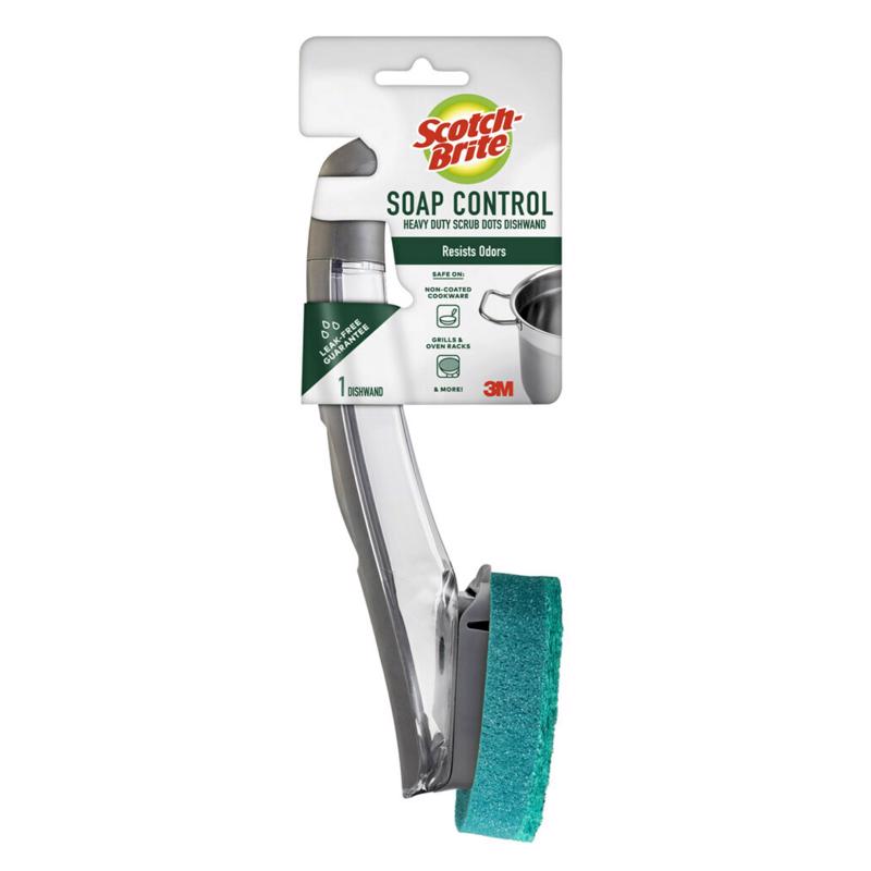 DISHWAND BRUSH PLST GRN