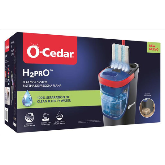 O-Cedar H2Pro 16 in. W Mop with Bucket