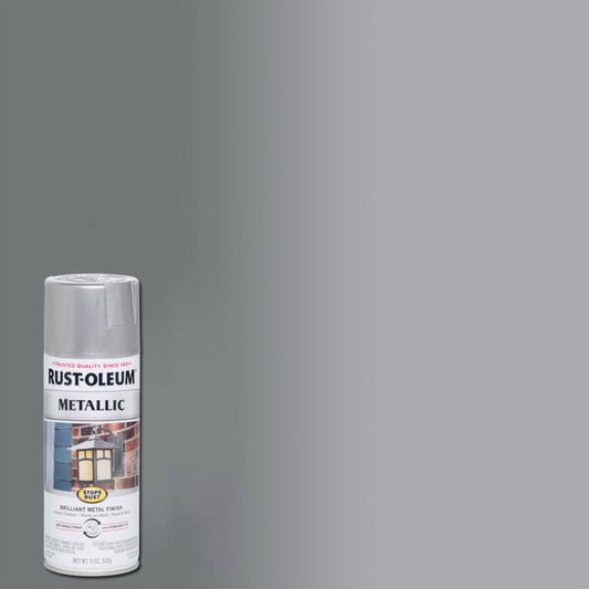 SPRYPAINT METALC SIL11OZ