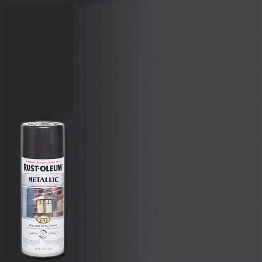SPRYPAINT METALC BLK11OZ