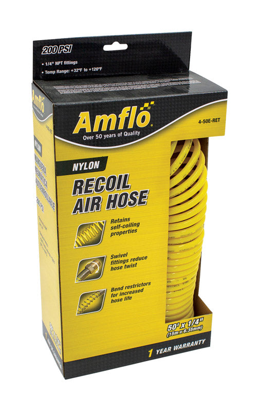 HOSE AIR 1/4"X50' RECOIL