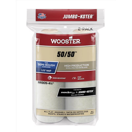 JK 50/50 CVR 1/2X4.5"2PK