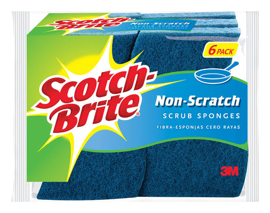 SPONGE SCRUB MLTPRPS 6PK