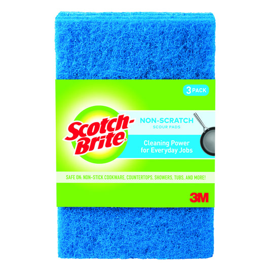 SCOURPAD NOSCRTCH 3PK