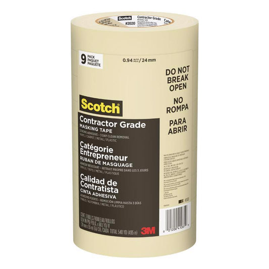SCOTCH TAPE .94X60 9PK
