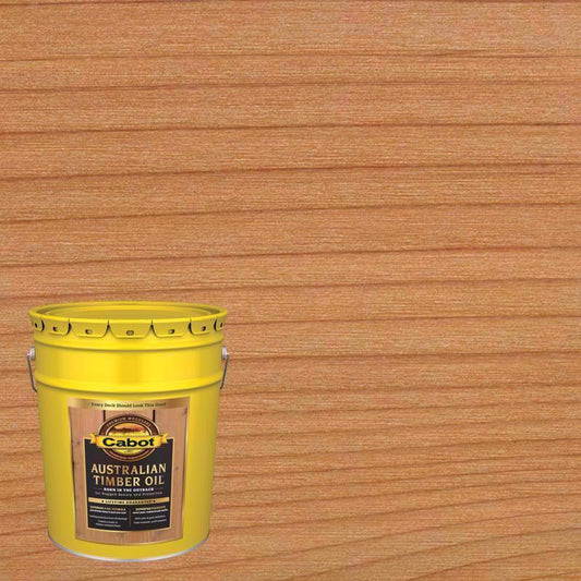 Cabot Australian Timber Oil Transparent Natural Oil-Based Penetrating Oil Australian Timber Oil 5 ga