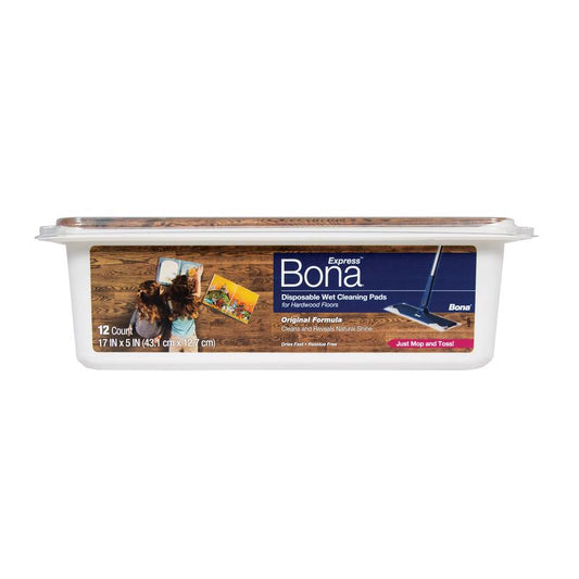 Bona Express 17 in. Wet PVA Mop Refill 12 pk