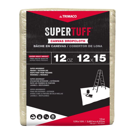 DROPCLOTH 15X12 12OZ