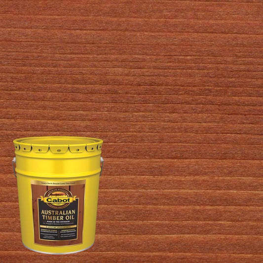 Cabot Australian Timber Oil Transparent Jarrah Brown Oil-Based Penetrating Oil Australian Timber Oil