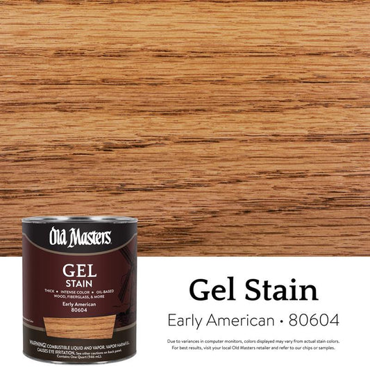 GEL STAIN ERLY AMRCN 1QT