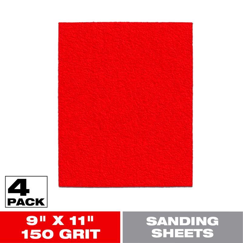 SAND SHT 9X11 150GRT 4PK