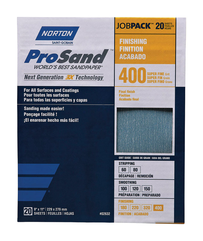 SANDPAPER X-F 400G 20PK