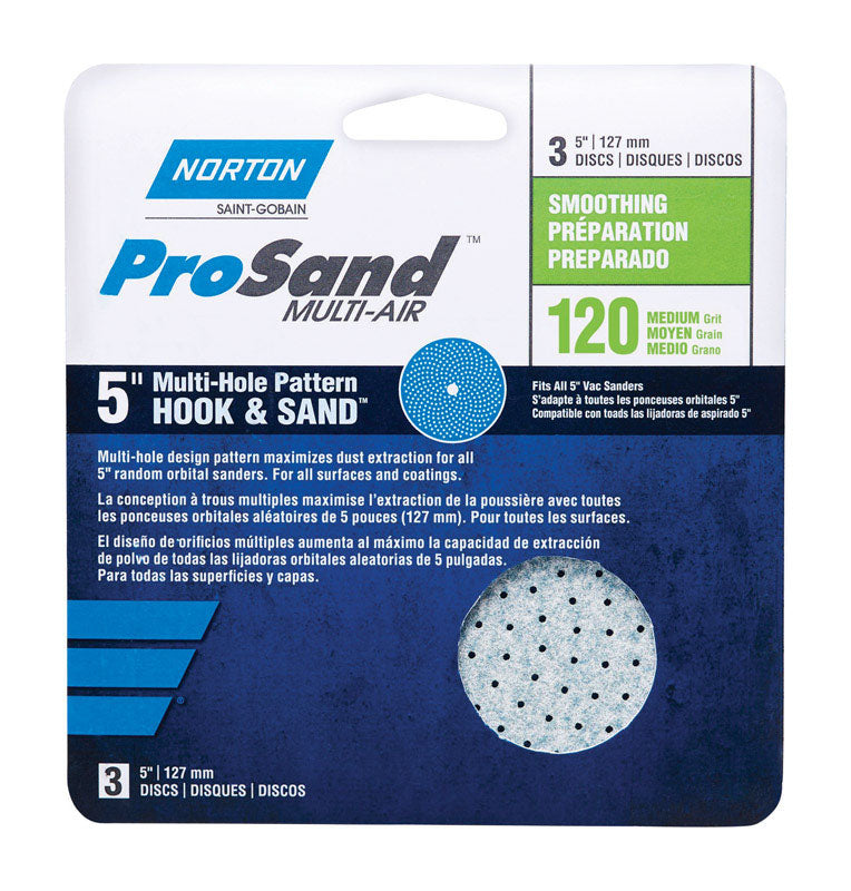 SAND DISC 5"120GRIT 3PK