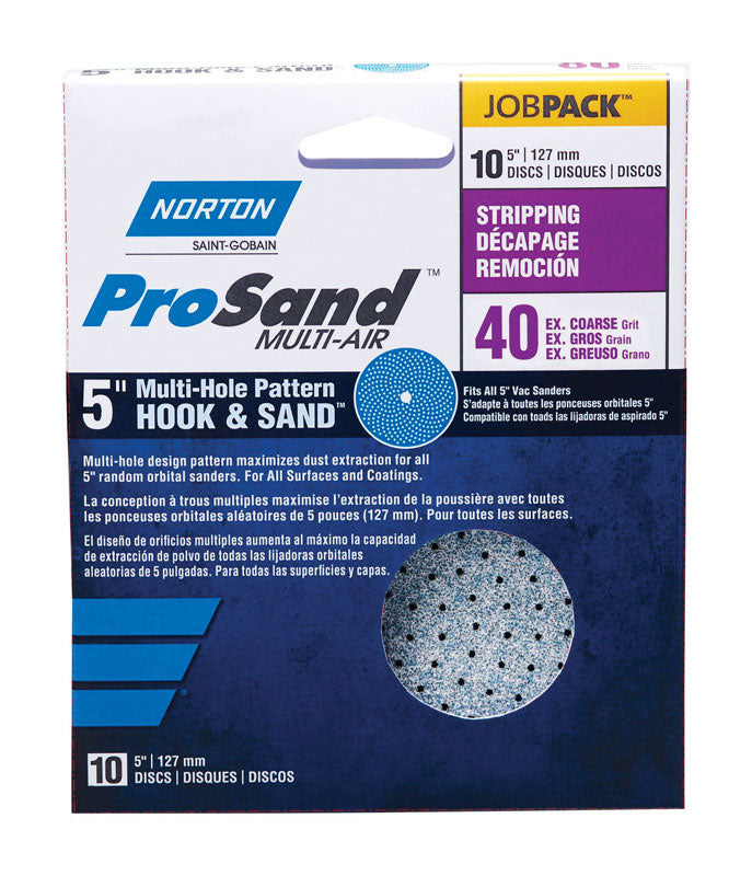 SAND DISC 5" 40GRIT CRS
