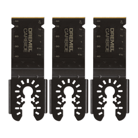 Dremel 1-5/8 in. Carbide Universal Flush Cut Blade 3 pk