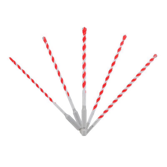 Diablo SPEEDemon Carbide Tipped Red Granite Hammer Bit Set Hex Shank 5 pc