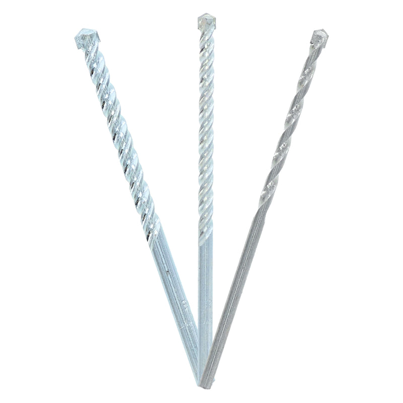 MASONRY DRL BIT SET 3PC