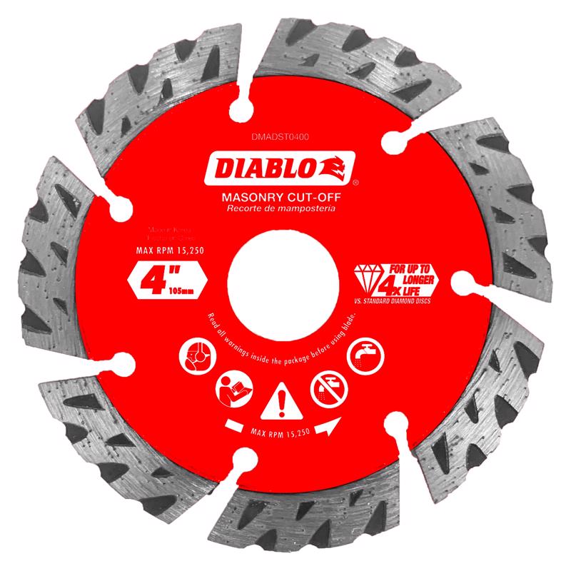MASNRY DISC DMND TR 4"