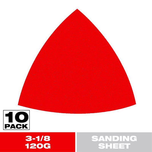 SAND SHT 3-1/8"120G 10PK