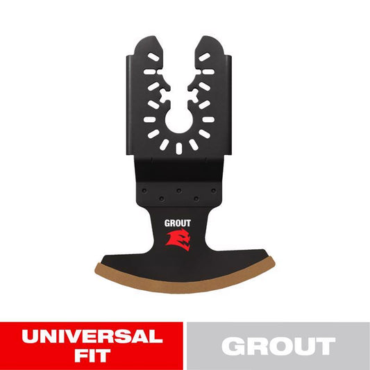 Diablo 2-3/4 in. X 2-3/4 in. W Diamond Grit Oscillating Blade Grout 1 pk