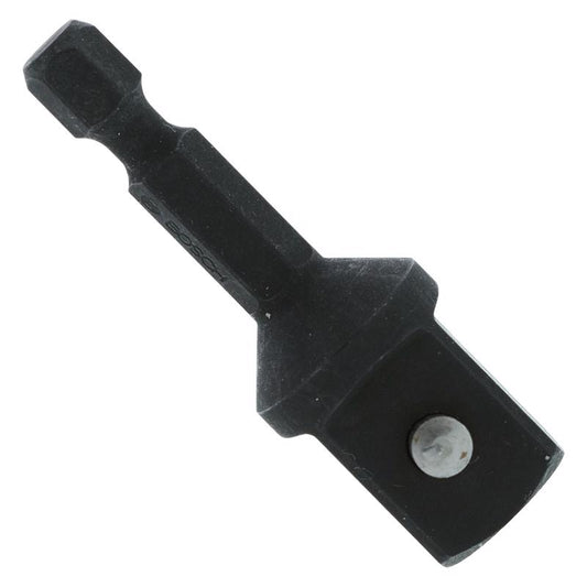 Diablo 2 in. L X 1/2 in. drive X 1/4 in. Square to Hex Socket Adapter 1 pc