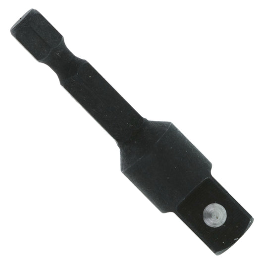Diablo 2 in. L X 1/4 in. drive X 1/4 in. Square to Hex Socket Adapter 1 pc