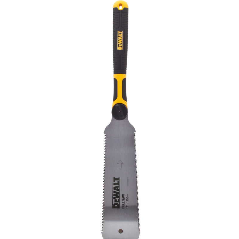 DeWalt 10 in. High Carbon Steel Double Edge Pull Saw 7/14 TPI Flush Cut 1 pc