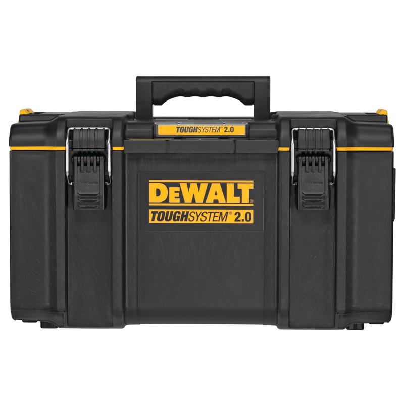 DEWALT ToughSystem 2.0 21.75 in. Large Tool Box Black/Yellow